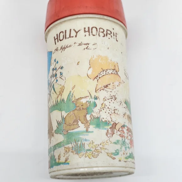 Holly Hobbie Vintage Metal Lunchbox & Thermos Set - Picture 5 of 14